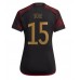 Tanie Strój piłkarski Niemcy Niklas Sule #15 Koszulka Wyjazdowej dla damskie MŚ 2022 Krótkie Rękawy